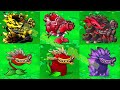PvZ Fusion 2.4.2: Obsidian Chomper Dragon + Strongest Plants DESTROY All Max Level Bosses!