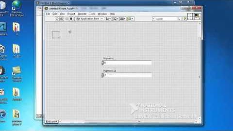 User Interface for Lab View