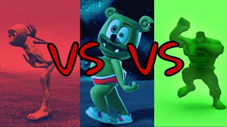 Alien Dance Vs Gummy Bear Vs Hulk The Battle Of Dancing