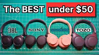 Top 4 Best Wireless Headphones under $50 in 2026