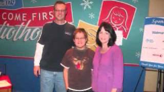 Josh and Mom 2010 Radiothon.....Eye of the Tiger