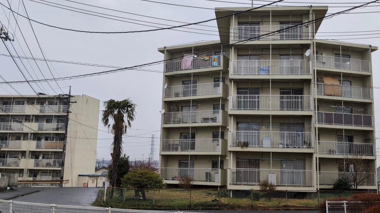 【所沢市マニアック】所沢第一病院近くにある愛宕山市営住宅1号館から7号館までぐるりと散策しました🏢🚶2号館の1棟だけがスター住宅🌟です 