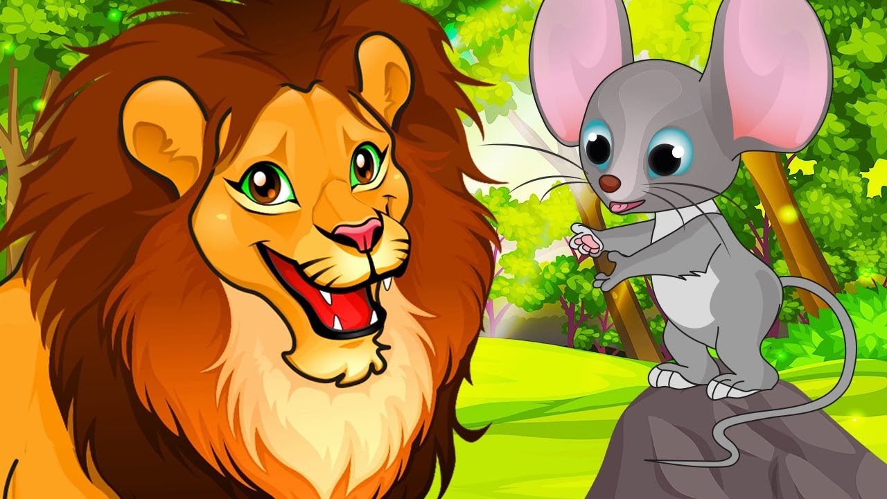 Lion and Mouse / Cartoon in English / Masha Fairy Planet  / Bedtime Stories for Kids