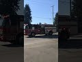 [OUTSIDE] Coquitlam fire rescue engine 2 responding 🚒#shorts