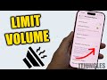 How to Turn On/Off Reduce Loud Sounds on iPhone