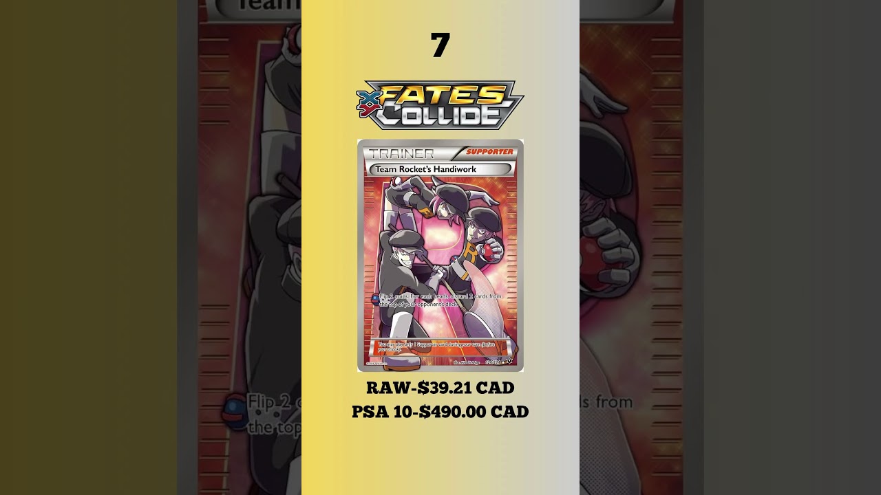 Top 10 Most Expensive Fates Collide Cards