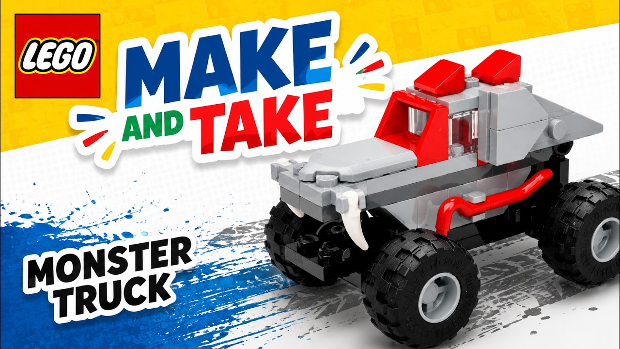 Promotional - Monster Truck - LEGO brand stores LEGO instructions