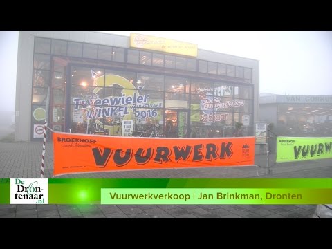 VIDEO | Vuurwerkklanten van Jan Brinkman in Dronten klaar voor jaarwisseling