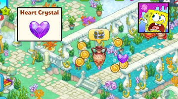 All Heart Crystals in Atlantis - SpongeBob Adventures in a Jam