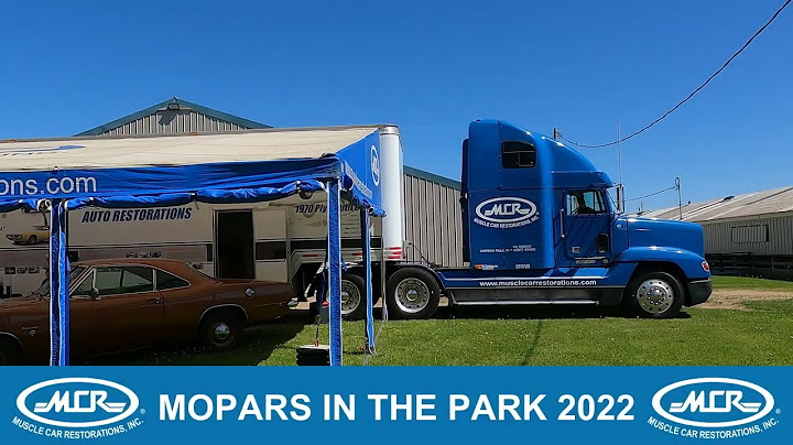 Mopars in the park 2023 flyer