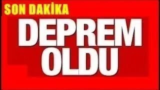 Deprem Oldu Son Daki̇ka Şi̇ddetli̇ Büyük Bi̇r Deprem Meydana Geldi̇