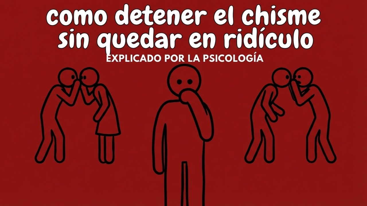 Cómo Detener el Chisme sin Quedar en Ridículo (Explicado por la ...