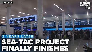 Sea-Tac Airports 500 Million Gateway Project Wraps Up After 2 Years