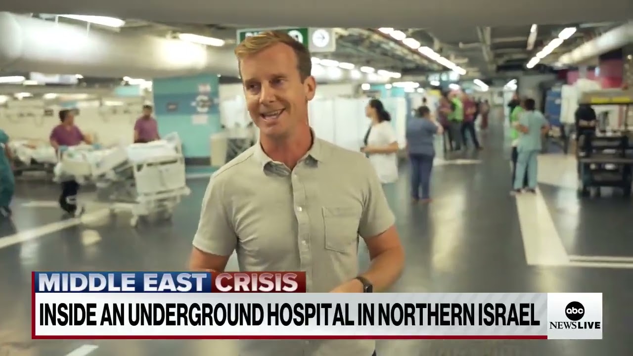 Rambam in northern Israel have been ordered to move patients to protected areas | ABC News Live