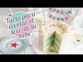 Tarta de vainilla con buttercream | Idea para revelar el sexo de tu bebé | Quiero Cupcakes!