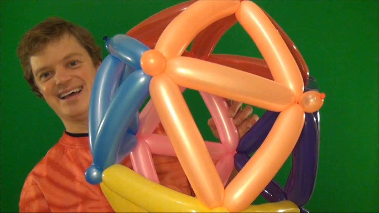 6Balloon Icosahedron Ball YouTube