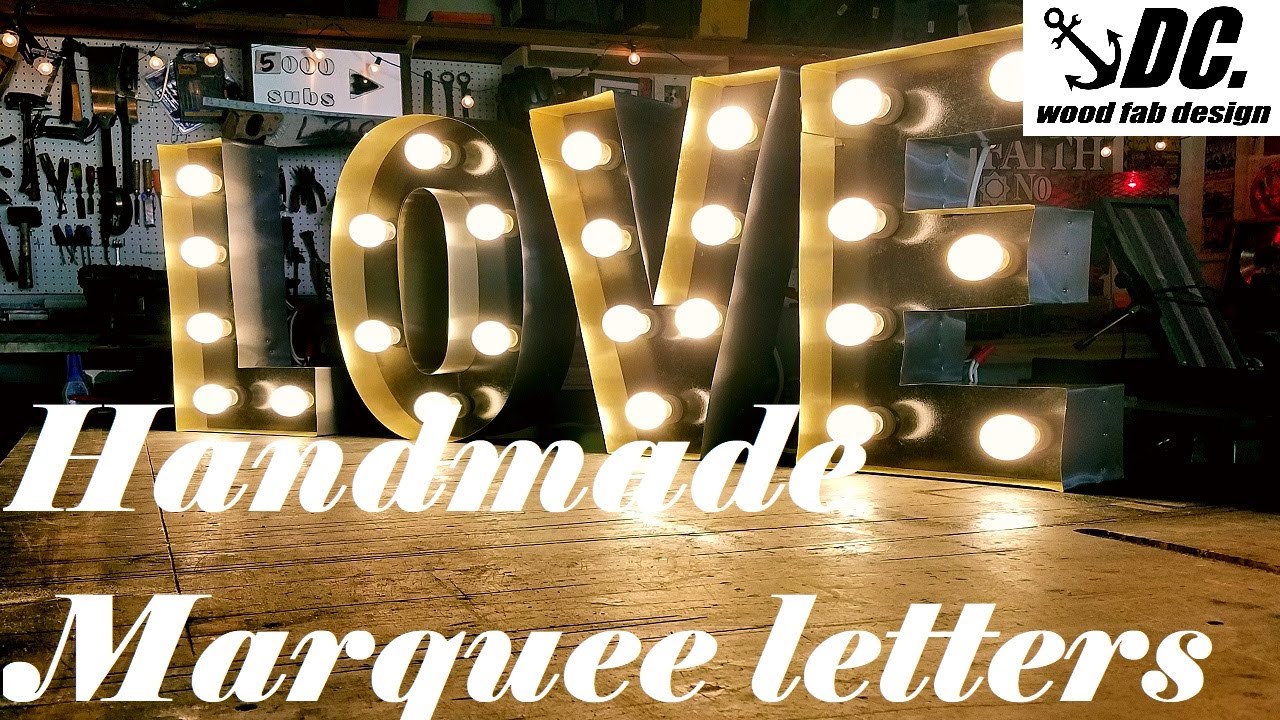 Channel Letters Marquee Letters Youtube