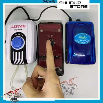 Aerator Super Silent Leecom AQ-204 vs Amara AA-350