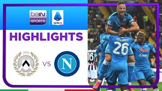 Udinese 0-4 Napoli | Serie A 21/22 Match Highlights