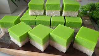 Buatnya Mudah! Kue Serimuka/ Talam Ketan Srikaya Pandan Legit Dan Gurih