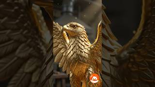 Molten Gold Transforms Into a Majestic Eagle 🦅✨ | Satisfying Metal Casting