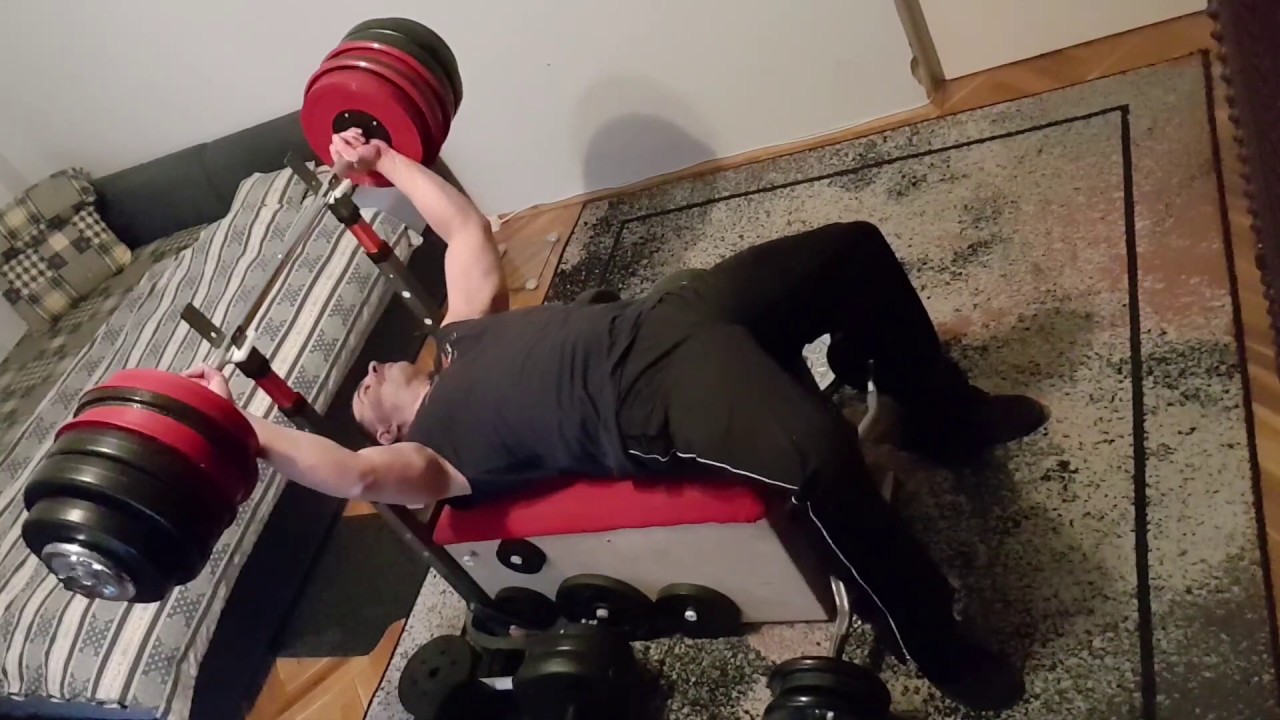 20 seconds long paused bench press 105 kg (231 lbs