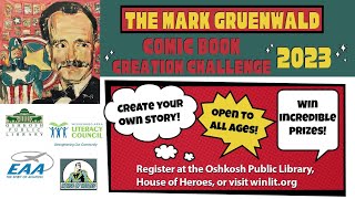 2023 Mark Gruenwald Comic Book Creation Challenge Promo