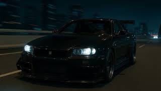 Tokyo Rain Super Slowed Reverb Relax Phonk Gtr R34