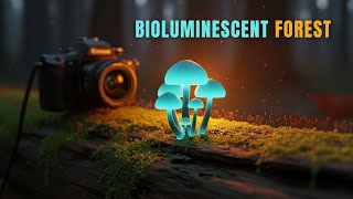 Bioluminescent Forest Ambience | Soft Glow & Enchanting Creature Sounds (1 Hour) screenshot 5