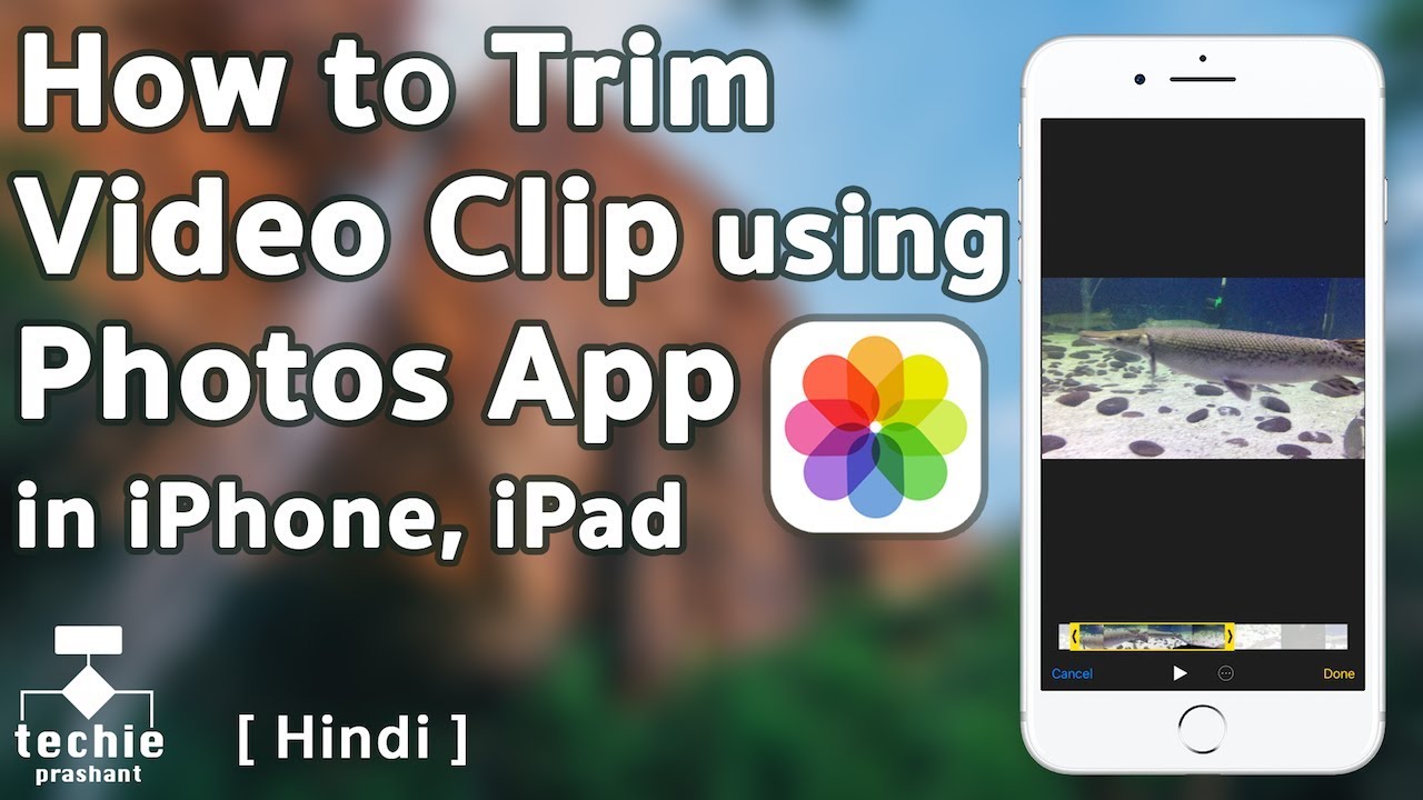 How To Trim Video Clip Using Photos Application In IPhone iPad IOS10 How To Trim Video Clip Using Photos Application In IPhone iPad IOS10