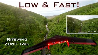 Zcon Twin FPV Wing - High Speed Low Flying 🧨 Inc. DJI Goggle 2 DVR 🤓
