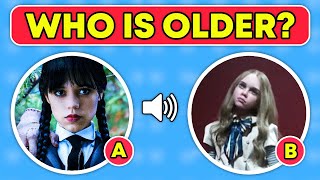 Who Is Older? | M3gan vs Wednesday Edition screenshot 4