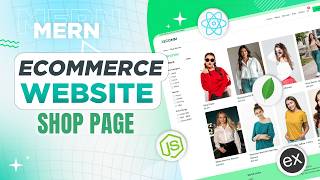 Day 20 | MERN Stack eCommerce Website | Shop Page | Frontend | PHP Tech Life Hindi