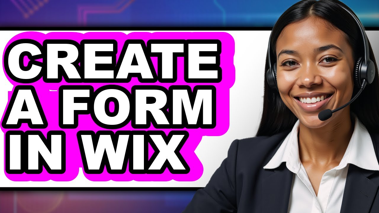 How to Create a Form in Wix (Full Guide) - YouTube