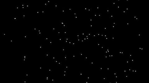 Task 1: Example of 100% Radial Optic Flow (no random dots) with the FOE in Center