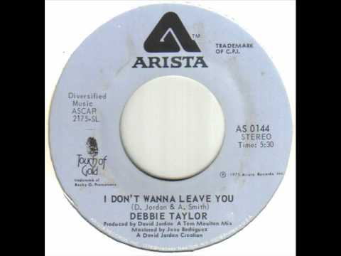 Debbie Taylor - I Don't Wanna Leave You.wmv