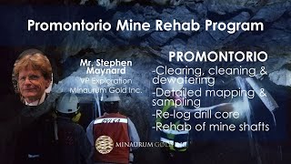 Promontorio Mine Rehabilitation Program, Alamos Silver Project, Sonora, Mexico