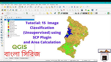 Unsupervised image classification using Semi-Automatic Classification Plugin in QGIS