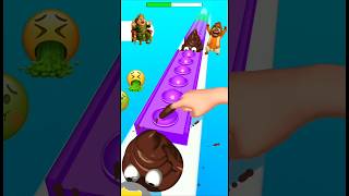POOP vs EGG! The Funniest 3D ! 🤣💩🥚 Pop Runner 3D Fun #gaming #shorts #shortfeed #viralshorts