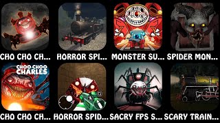 Cho Cho Charles,Horror Spider Train Game,Choo Choo Charles,Spider Monster,Horror Train,Scary Train screenshot 4