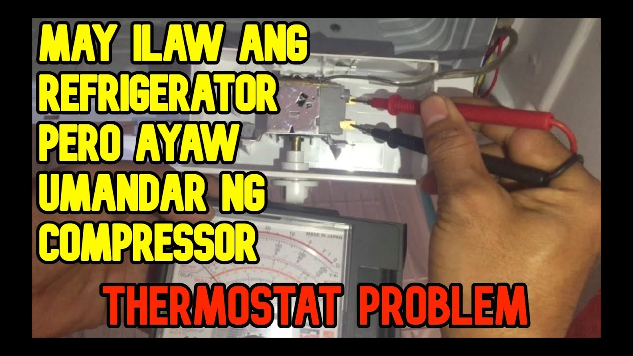 HOW TO REPAIR REFRIGERATOR NO POWER COMPRESSOR THERMOSTAT PROBLEM
