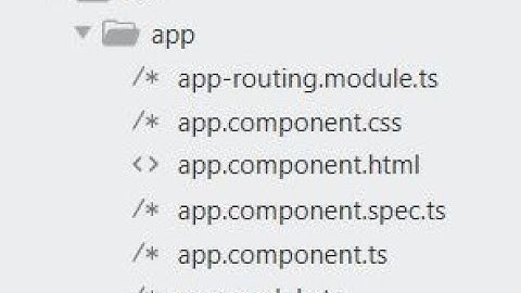 Easily explained Angular Folder Structure (remaining file explained i.e files inside src/app folder)