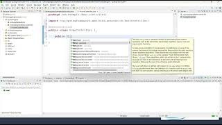 Write Getmapping example in Spring boot and use postman the request.