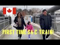 Buhay Canada! First time sa C-Train!