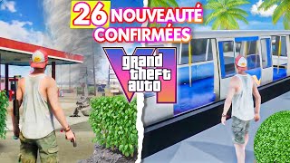27 NOUVEAUTÉ CONFIRMÉES pour GTA 6 !