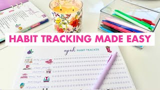 The Glam Habits I Track Every Month In My Planner ☑️