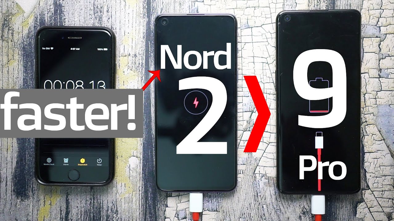 How OnePlus Nord 2 is faster than OnePlus 9 Pro in Battery Charging