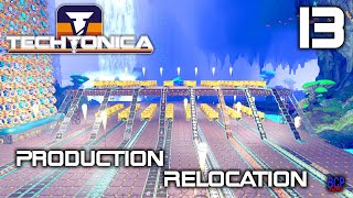 Transporting My Production To A Central Warehouse -|- Techtonica -|- 13 -|- Production Relocation