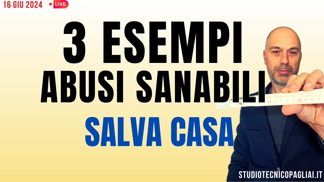 Tre abusi sanabili col Salva Casa: veranda, soppalco e cambio d'uso