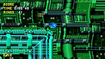 Sonic CD (XBLA) - Tidal Tempest: Zone 1: Good Future Playthrough (Sonic) [Original Spin Dash]